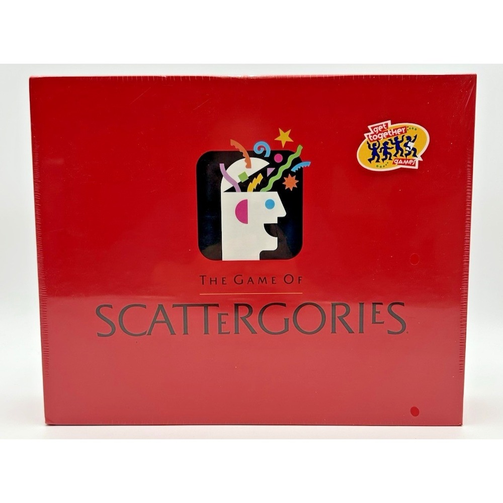 The Game Of Scattergories New Board Game Sealed 1988 Milton Bradley USA 4917 NIB
